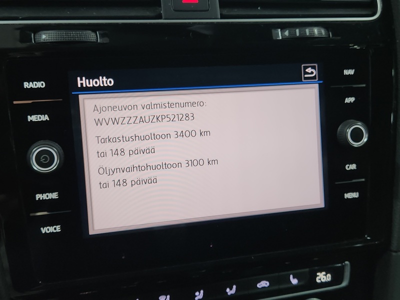 Volkswagen Golf vaihtoauto