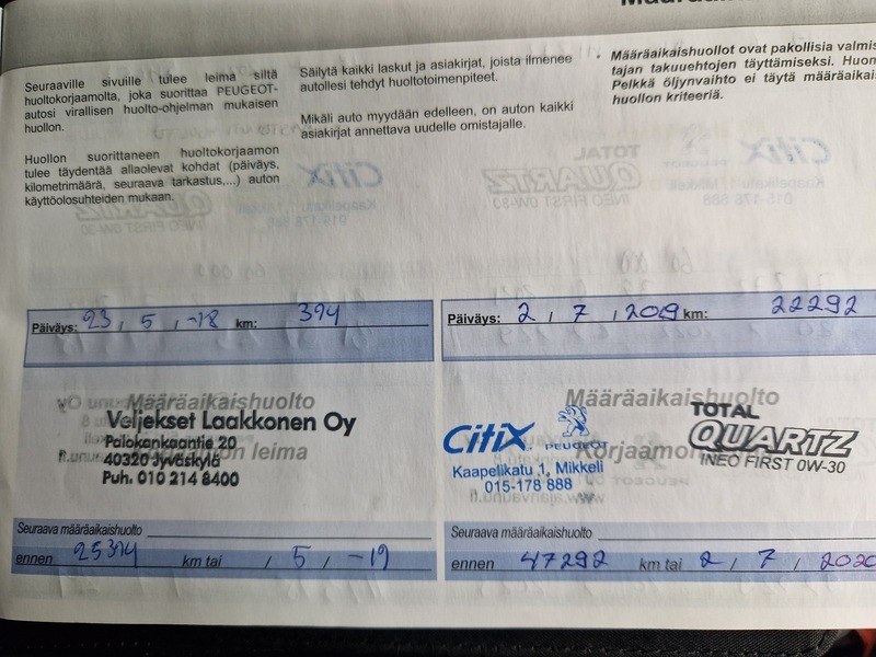 Peugeot 508 vaihtoauto