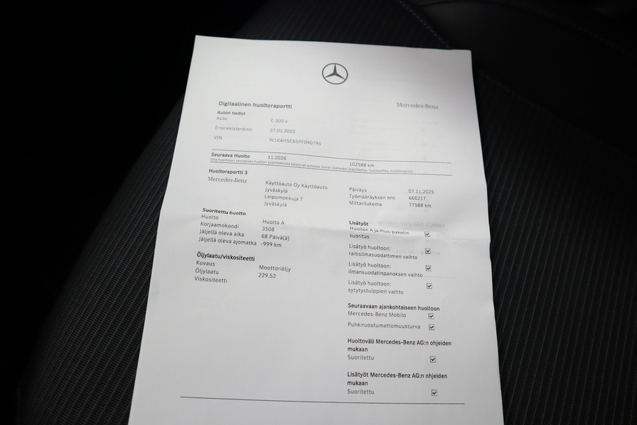 Mercedes-Benz C vaihtoauto