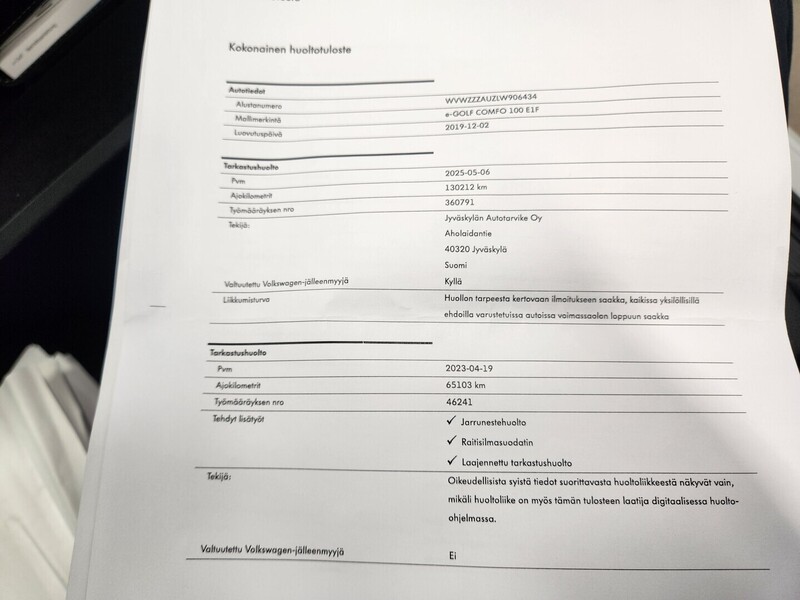 Volkswagen Golf vaihtoauto