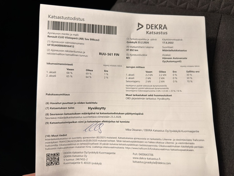 Renault Clio vaihtoauto