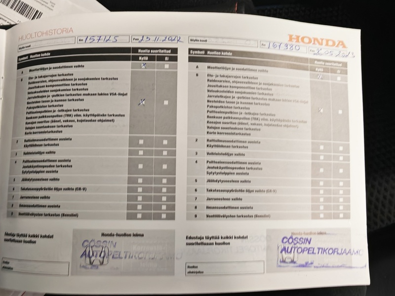 Honda CR-V vaihtoauto