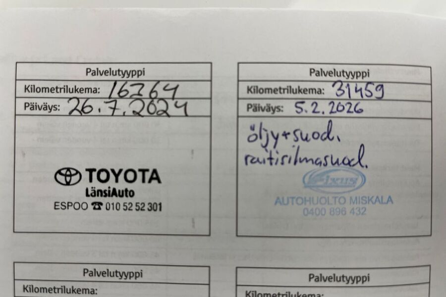 Toyota Corolla vaihtoauto