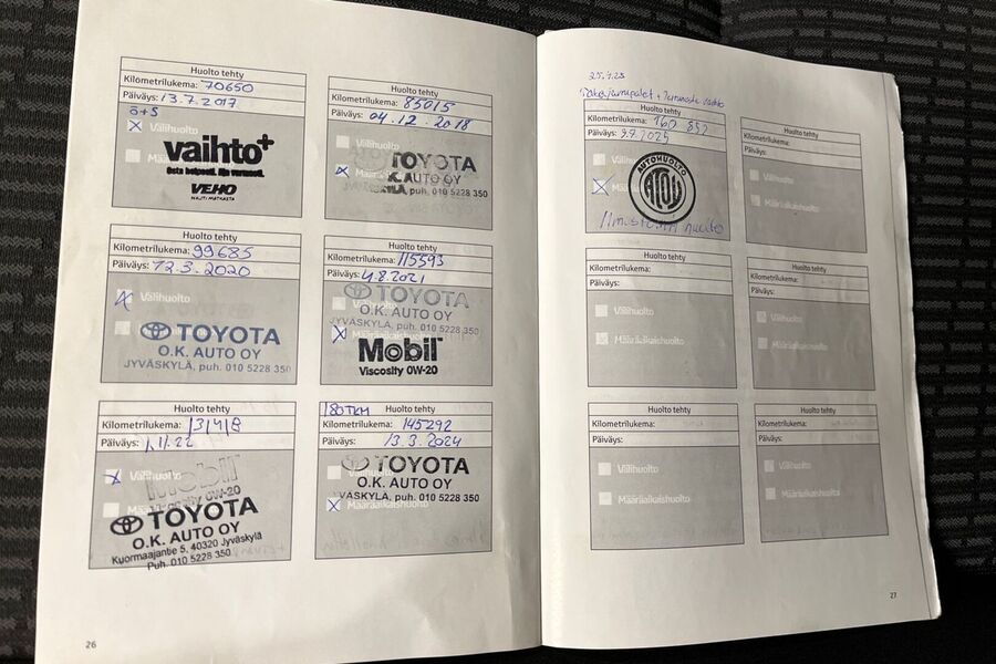 Toyota Avensis vaihtoauto