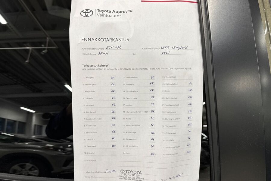 Toyota Yaris vaihtoauto