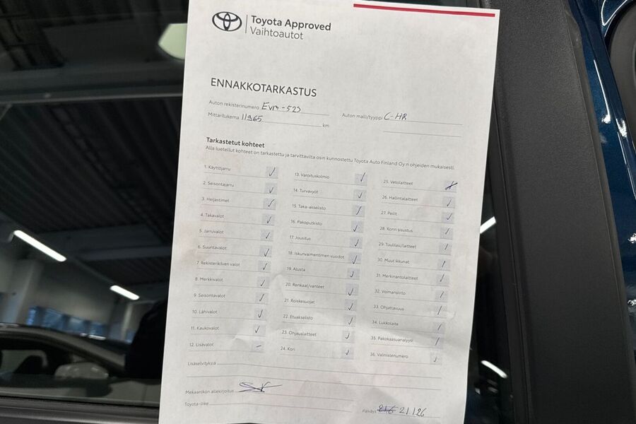 Toyota C-HR vaihtoauto