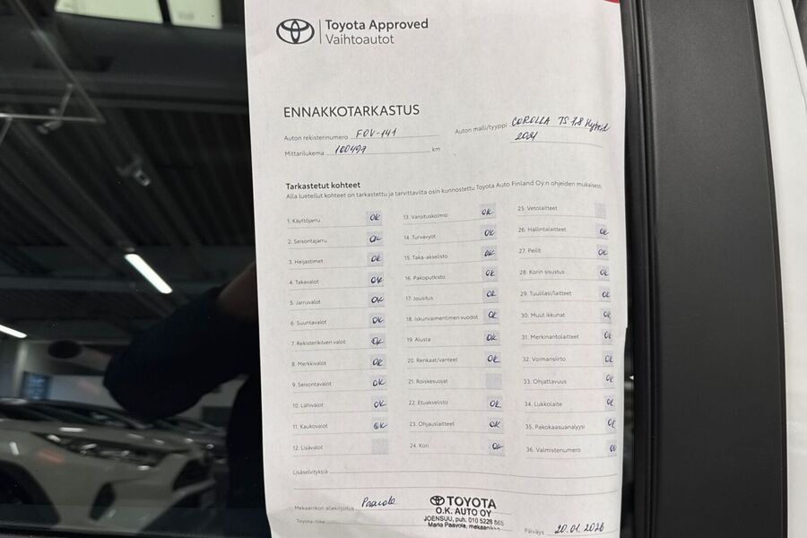 Toyota Corolla vaihtoauto