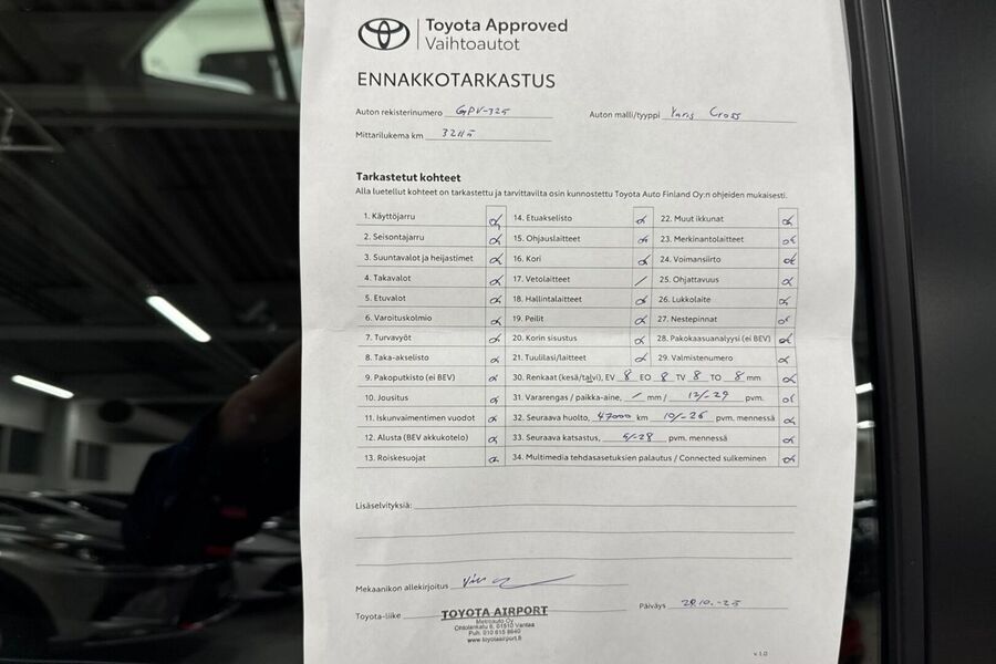 Toyota Yaris Cross vaihtoauto