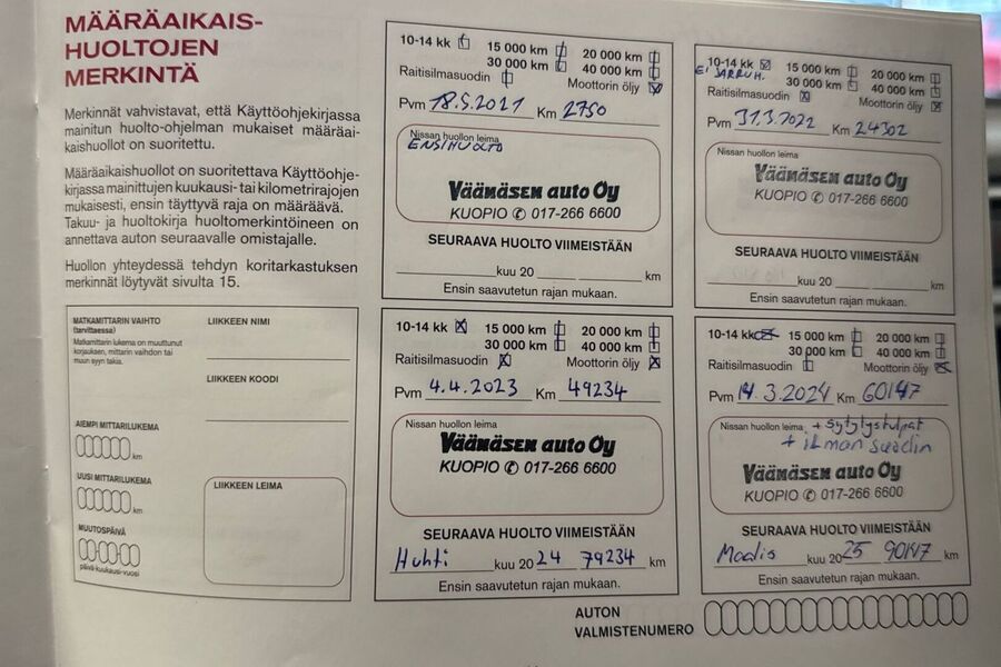 Nissan Qashqai vaihtoauto