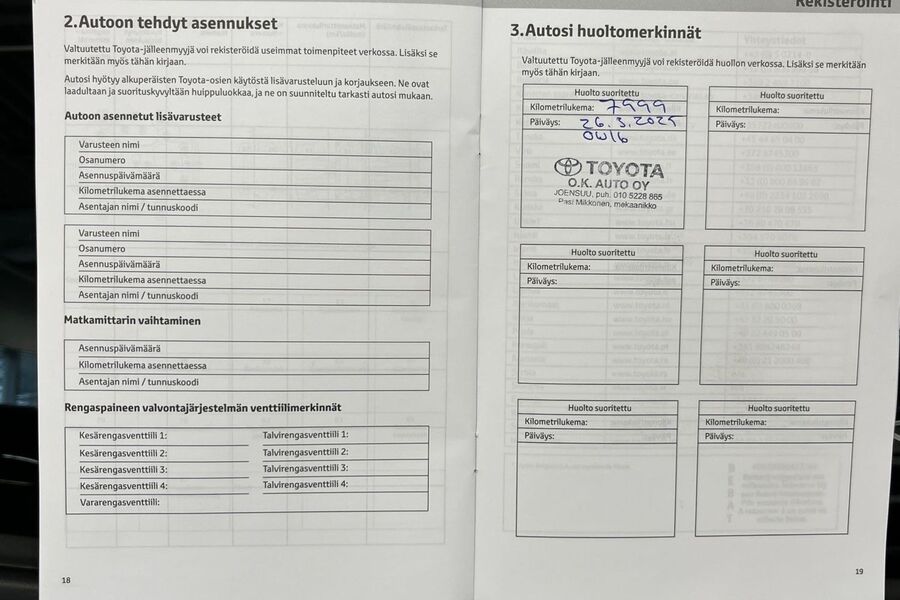 Toyota Yaris vaihtoauto