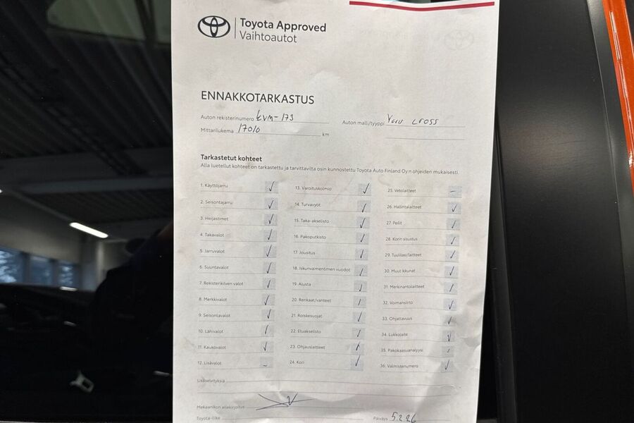 Toyota Yaris Cross vaihtoauto