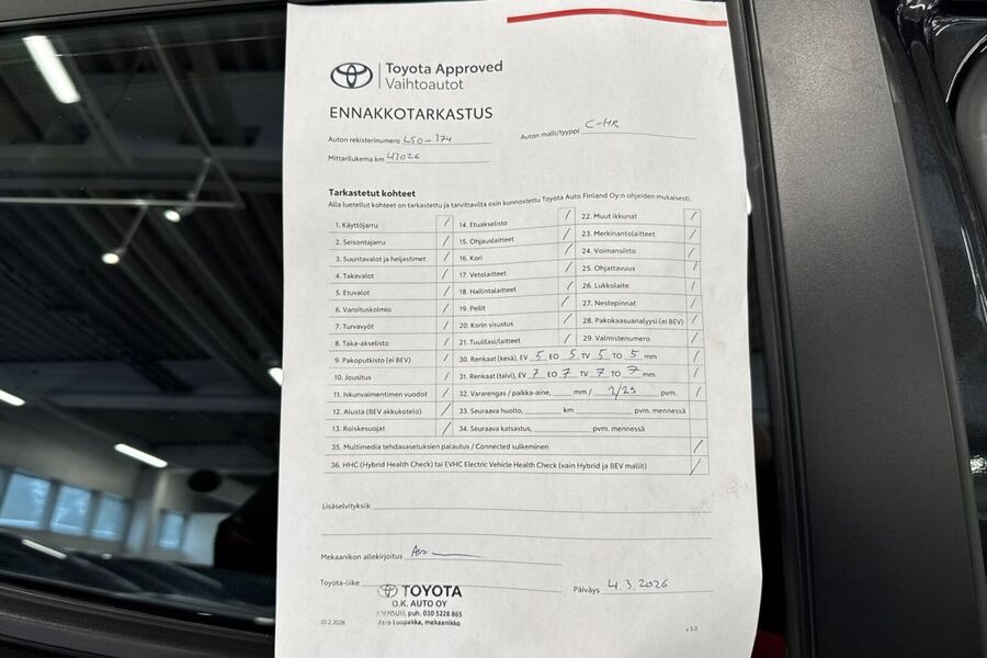 Toyota C-HR vaihtoauto