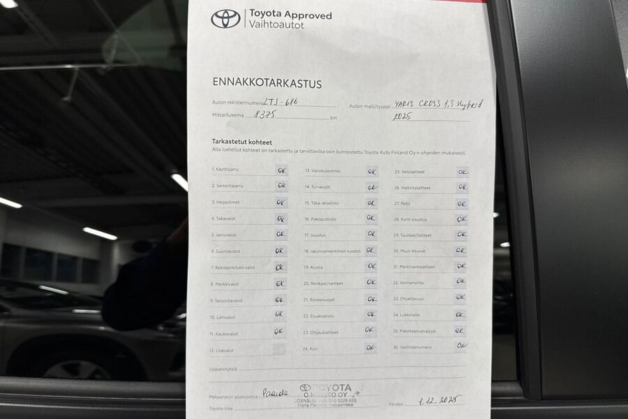 Toyota Yaris Cross vaihtoauto