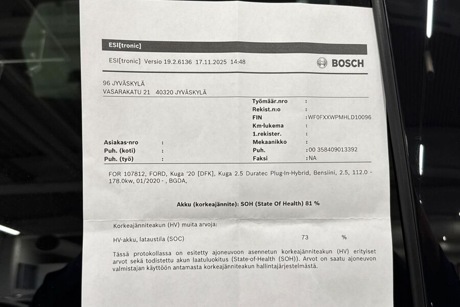 Ford Kuga vaihtoauto