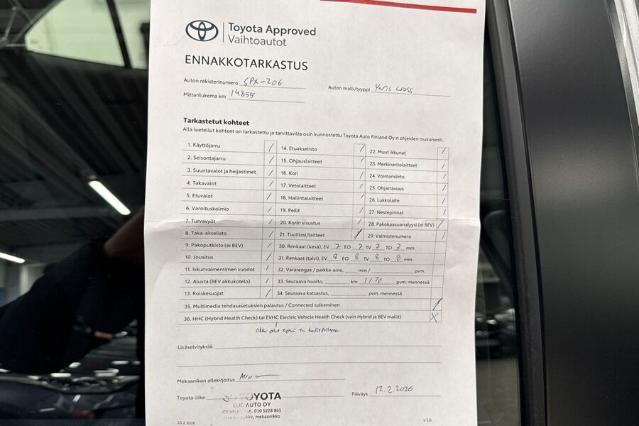 Toyota Yaris Cross vaihtoauto