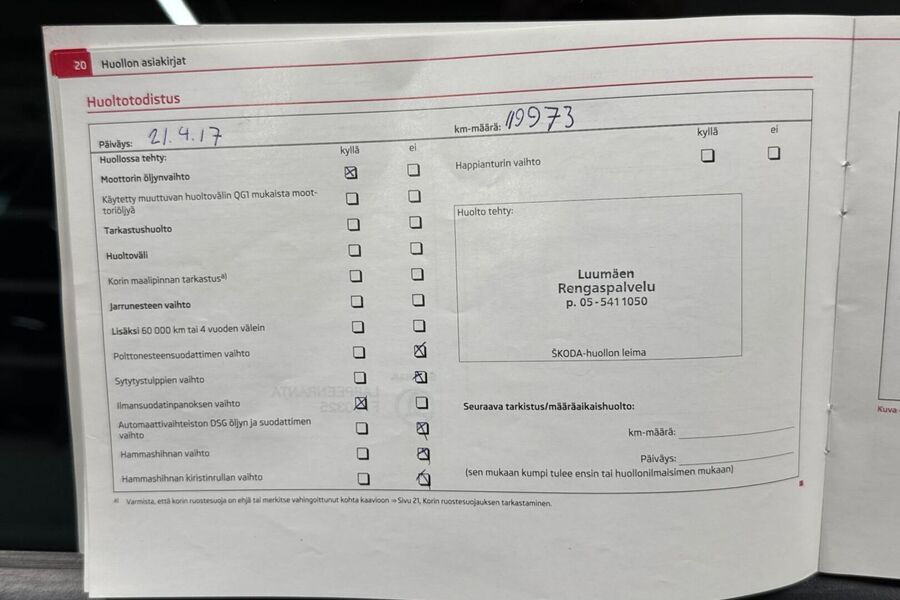 Skoda Octavia vaihtoauto