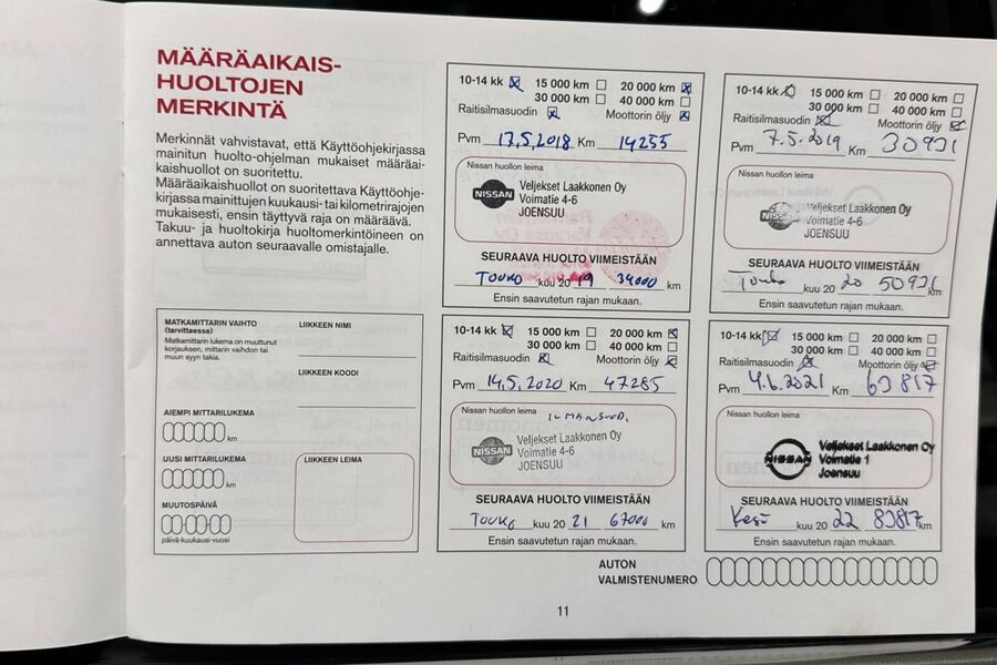 Nissan Qashqai vaihtoauto