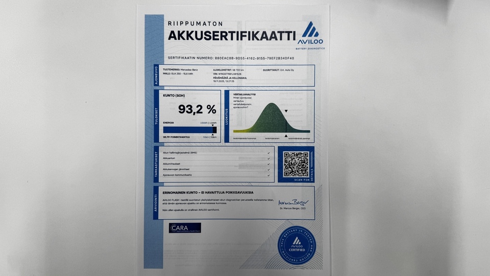 Mercedes-Benz GLA vaihtoauto
