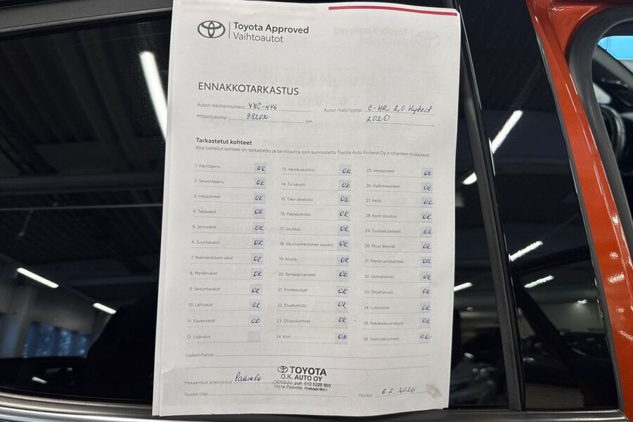 Toyota C-HR vaihtoauto