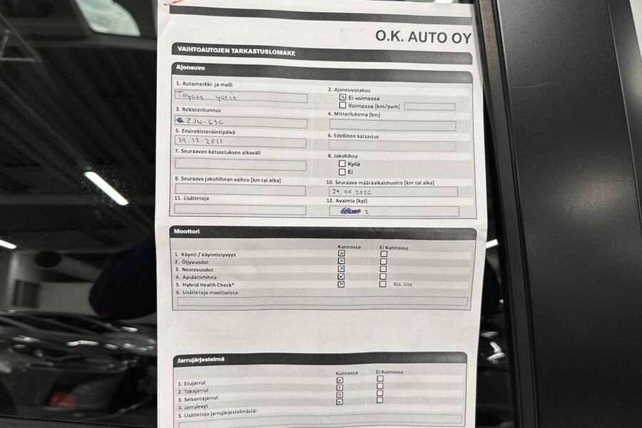 Toyota Yaris vaihtoauto