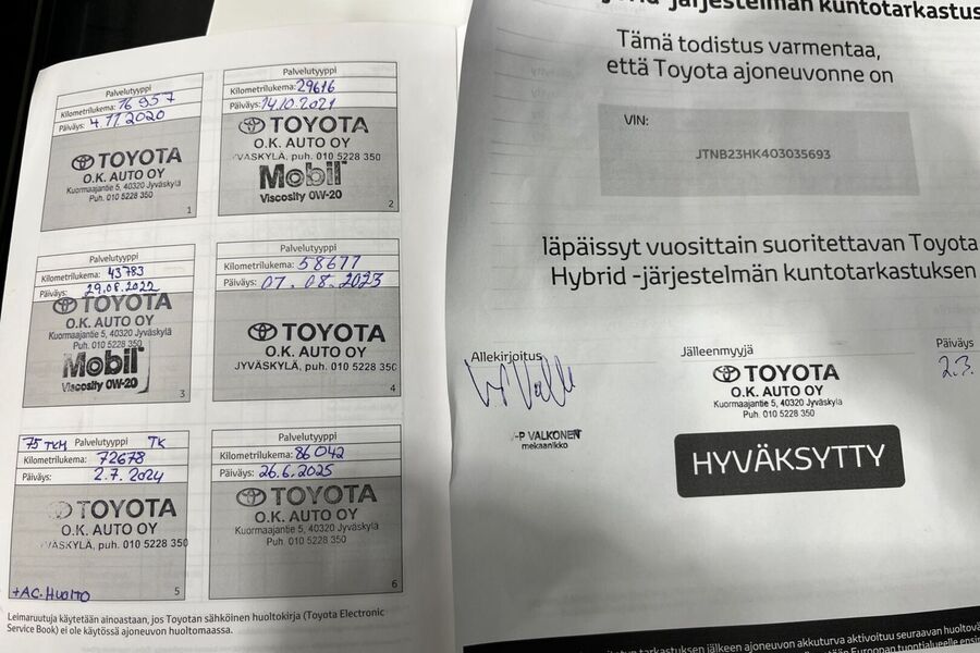 Toyota Camry vaihtoauto