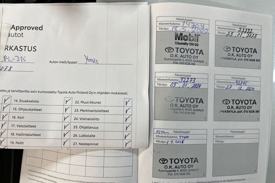 Toyota Yaris vaihtoauto