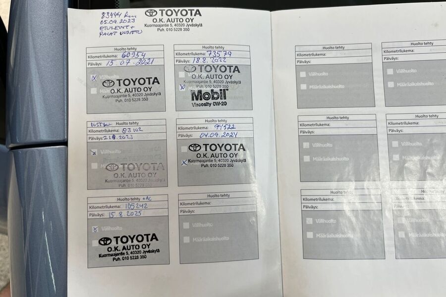 Toyota Yaris vaihtoauto