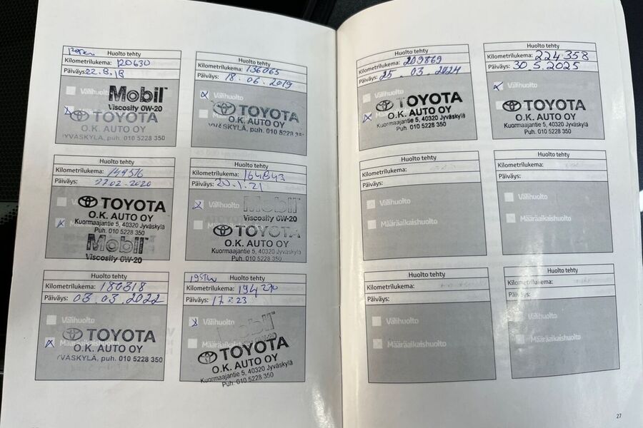 Toyota Avensis vaihtoauto