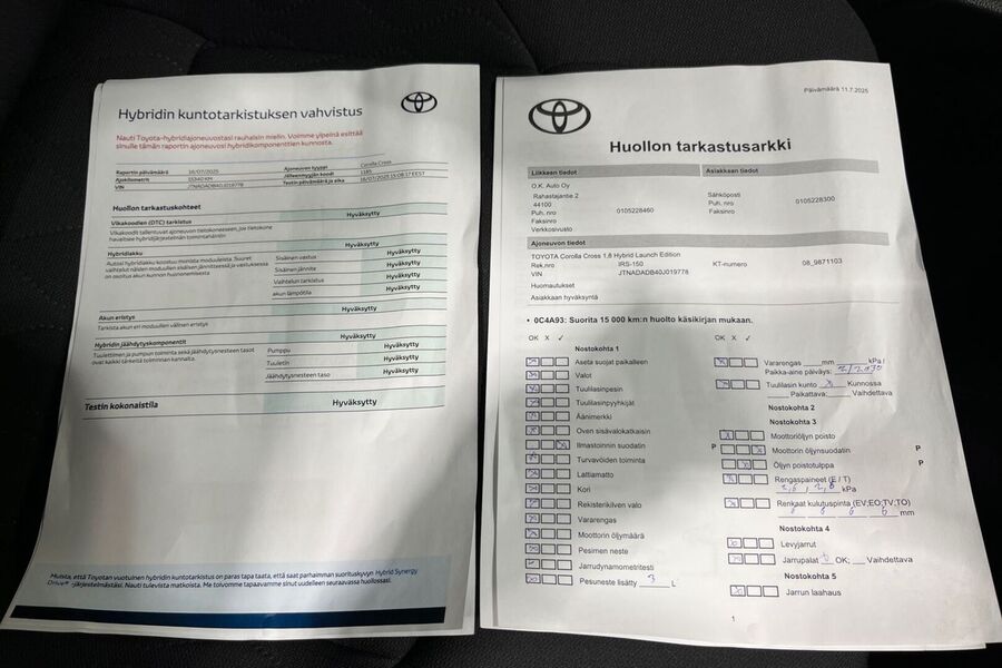 Toyota Corolla Cross vaihtoauto