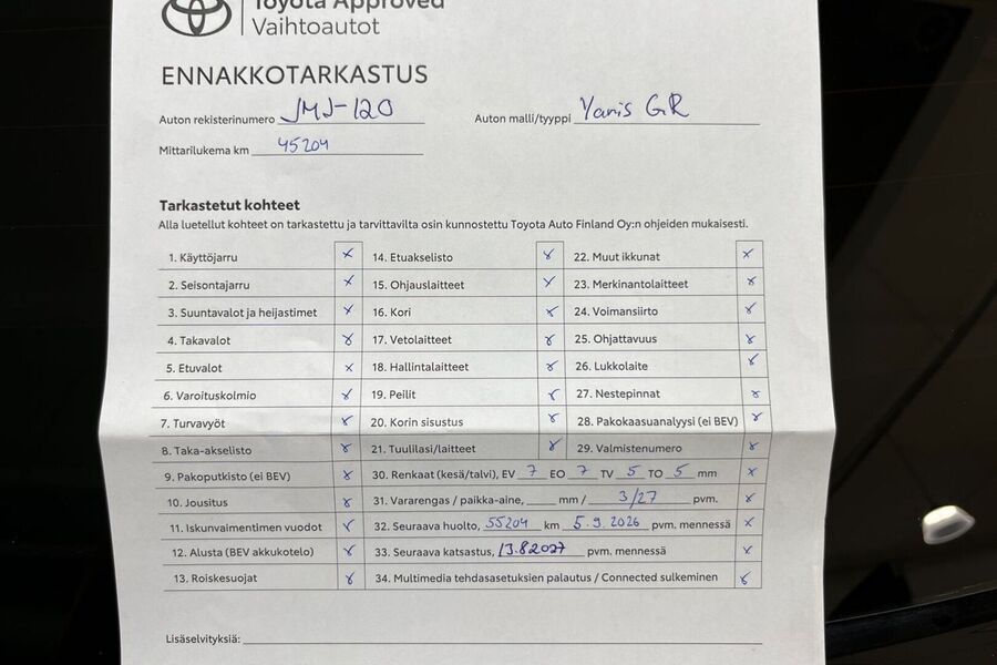 Toyota GR Yaris vaihtoauto