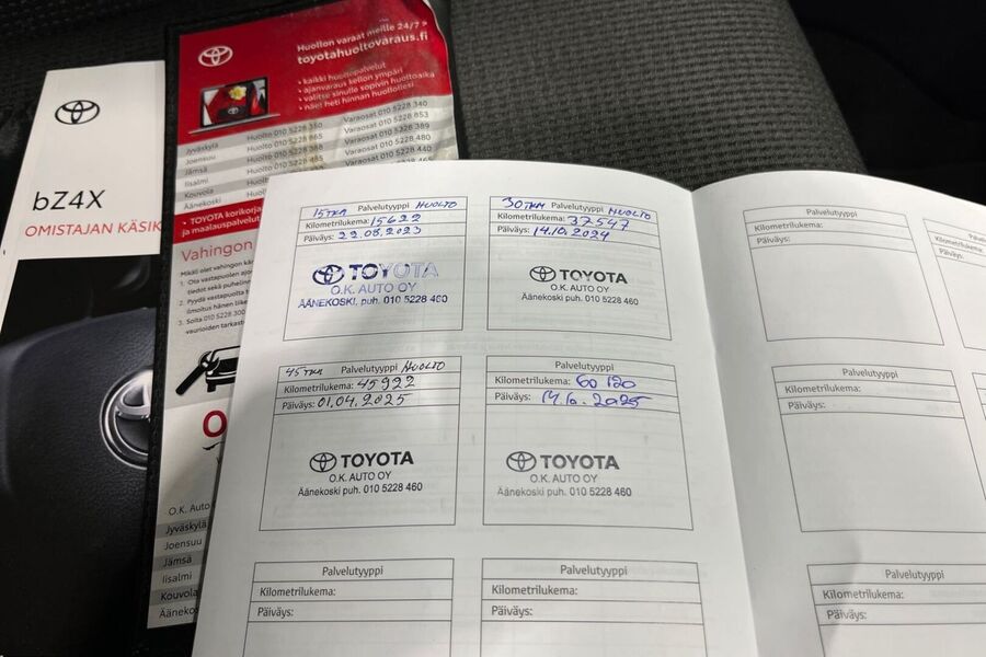 Toyota bZ4X vaihtoauto