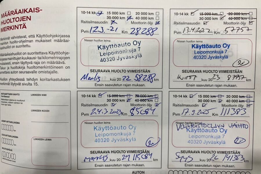 Nissan Qashqai vaihtoauto