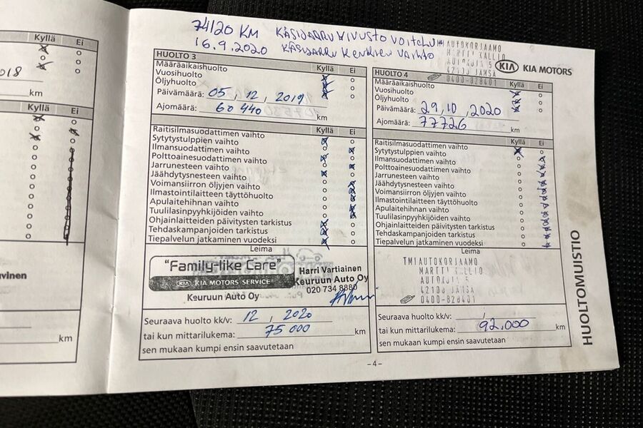 Kia Sportage vaihtoauto