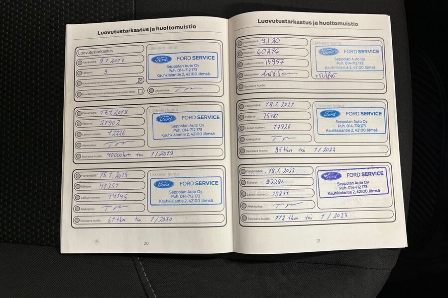 Ford Focus vaihtoauto