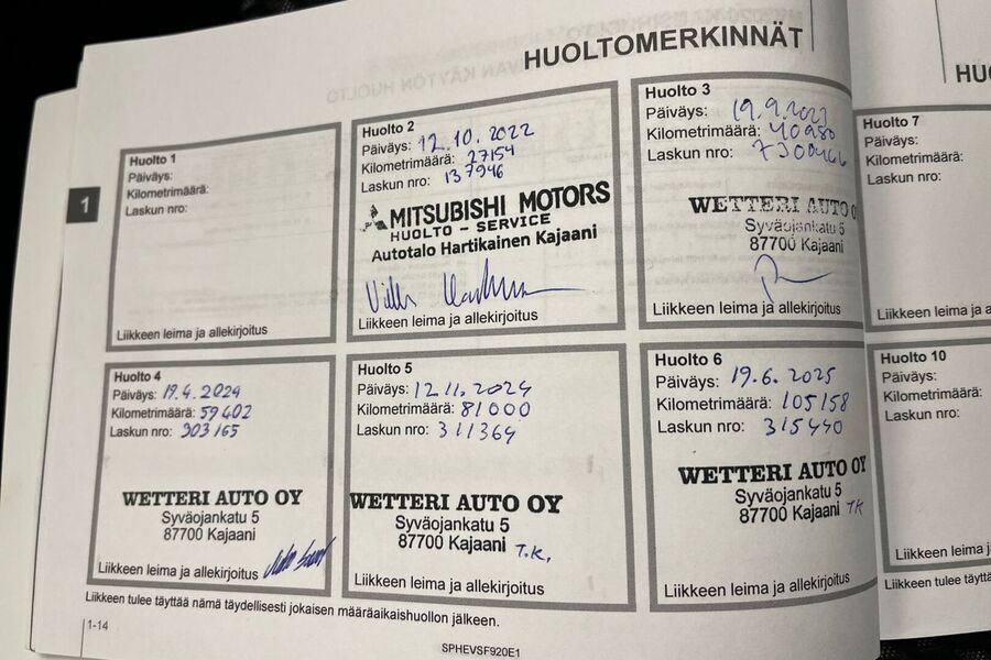 Mitsubishi Outlander PHEV vaihtoauto