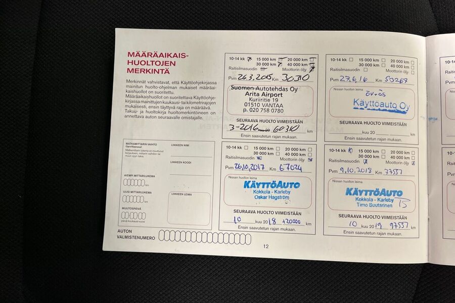 Nissan NOTE vaihtoauto