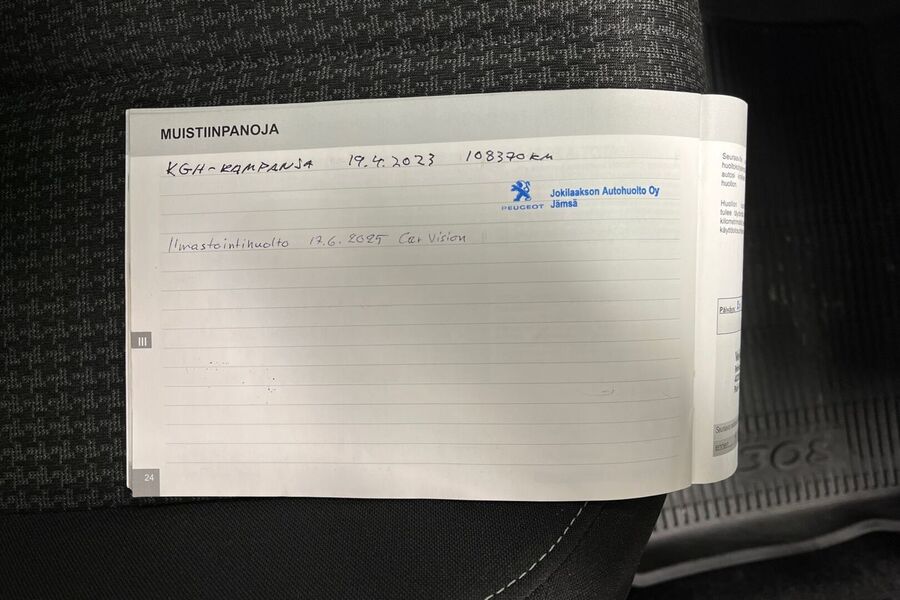 Peugeot 308 vaihtoauto