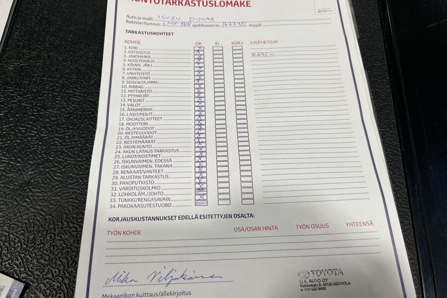 Isuzu D-Max vaihtoauto