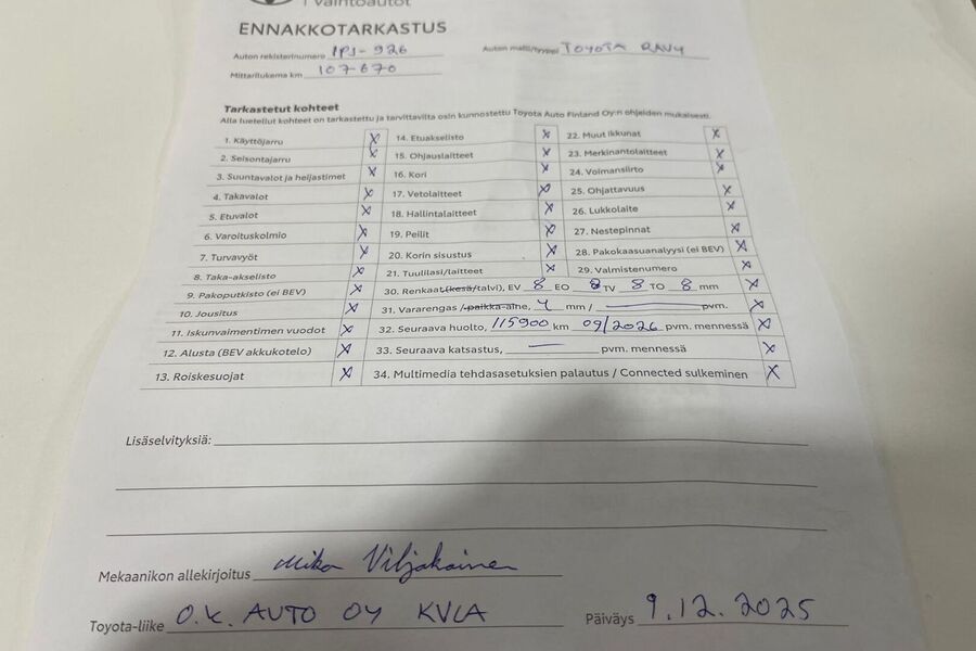 Toyota RAV4 vaihtoauto