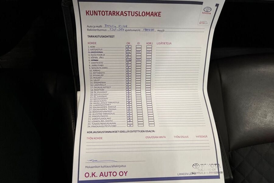 Toyota C-HR vaihtoauto