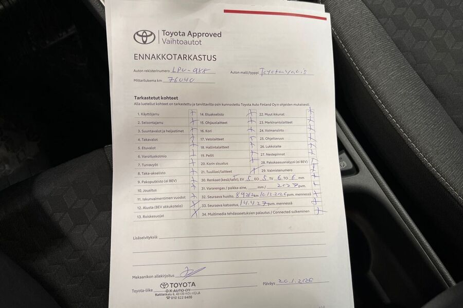 Toyota Yaris vaihtoauto