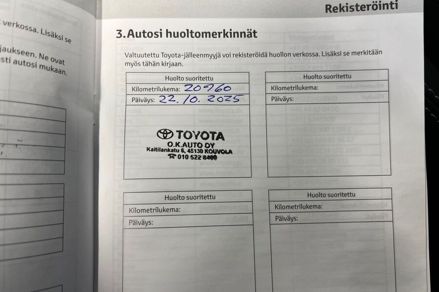 Toyota Corolla vaihtoauto