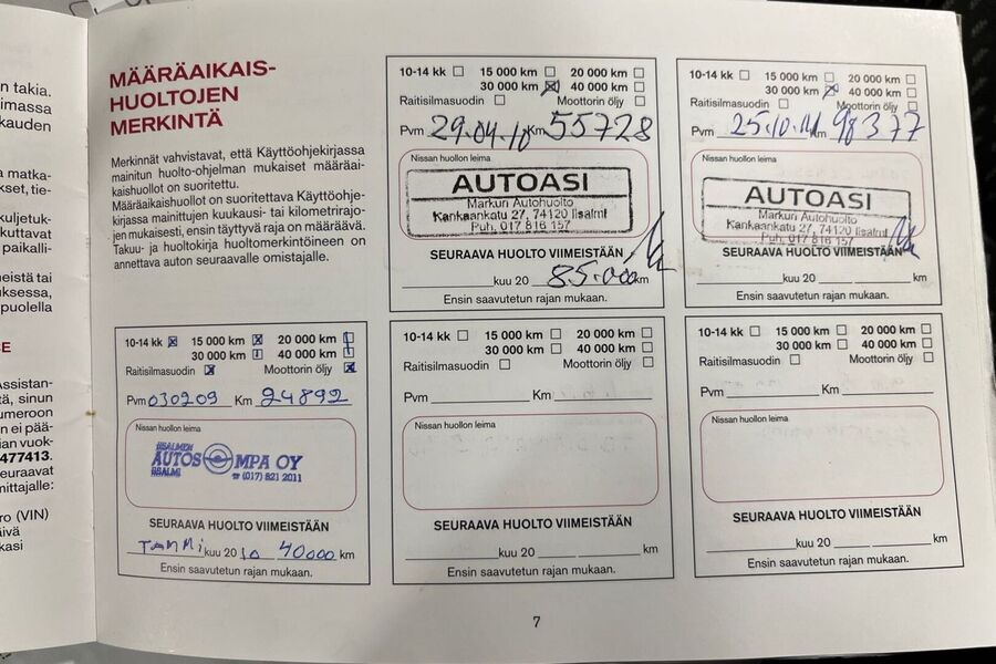 Nissan Qashqai vaihtoauto