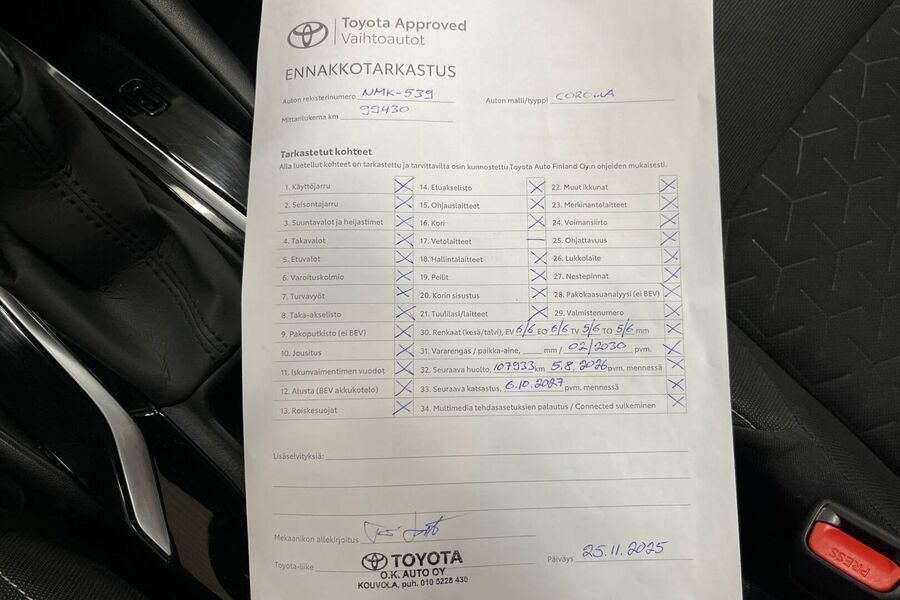 Toyota Corolla vaihtoauto