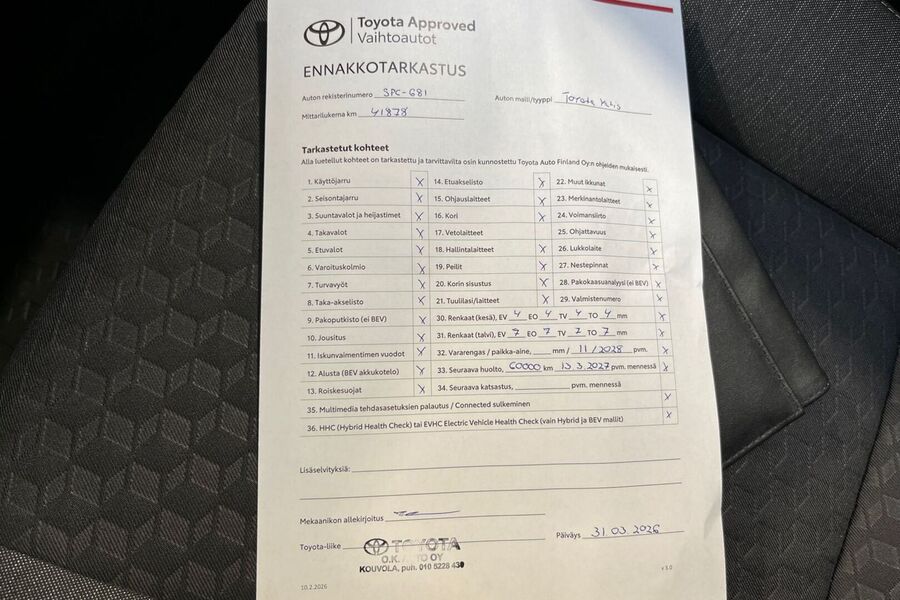 Toyota Yaris vaihtoauto