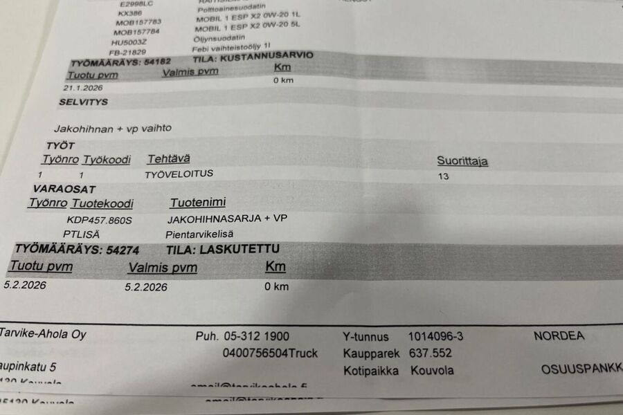 Volkswagen Caddy vaihtoauto