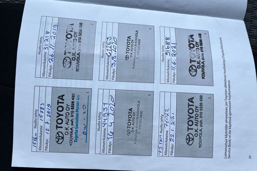 Toyota Auris vaihtoauto