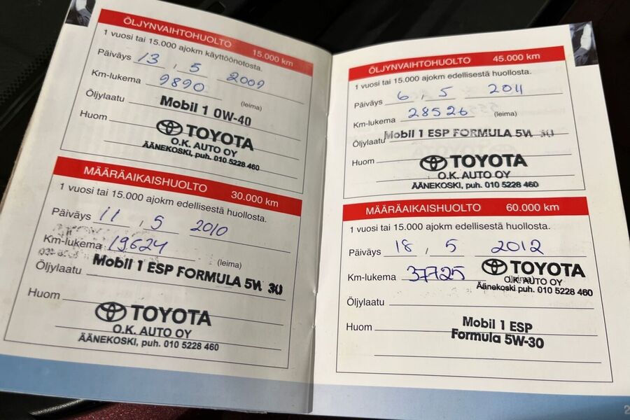 Toyota Avensis vaihtoauto