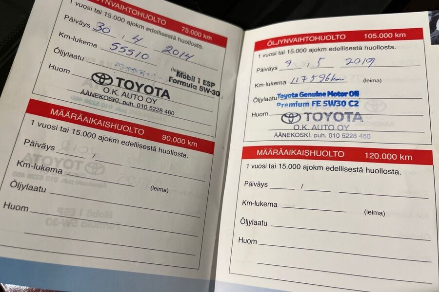 Toyota Avensis vaihtoauto