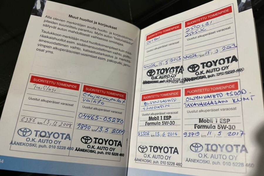 Toyota Avensis vaihtoauto